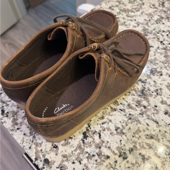 Clarks Wallabees Leather - Picture 1 of 6